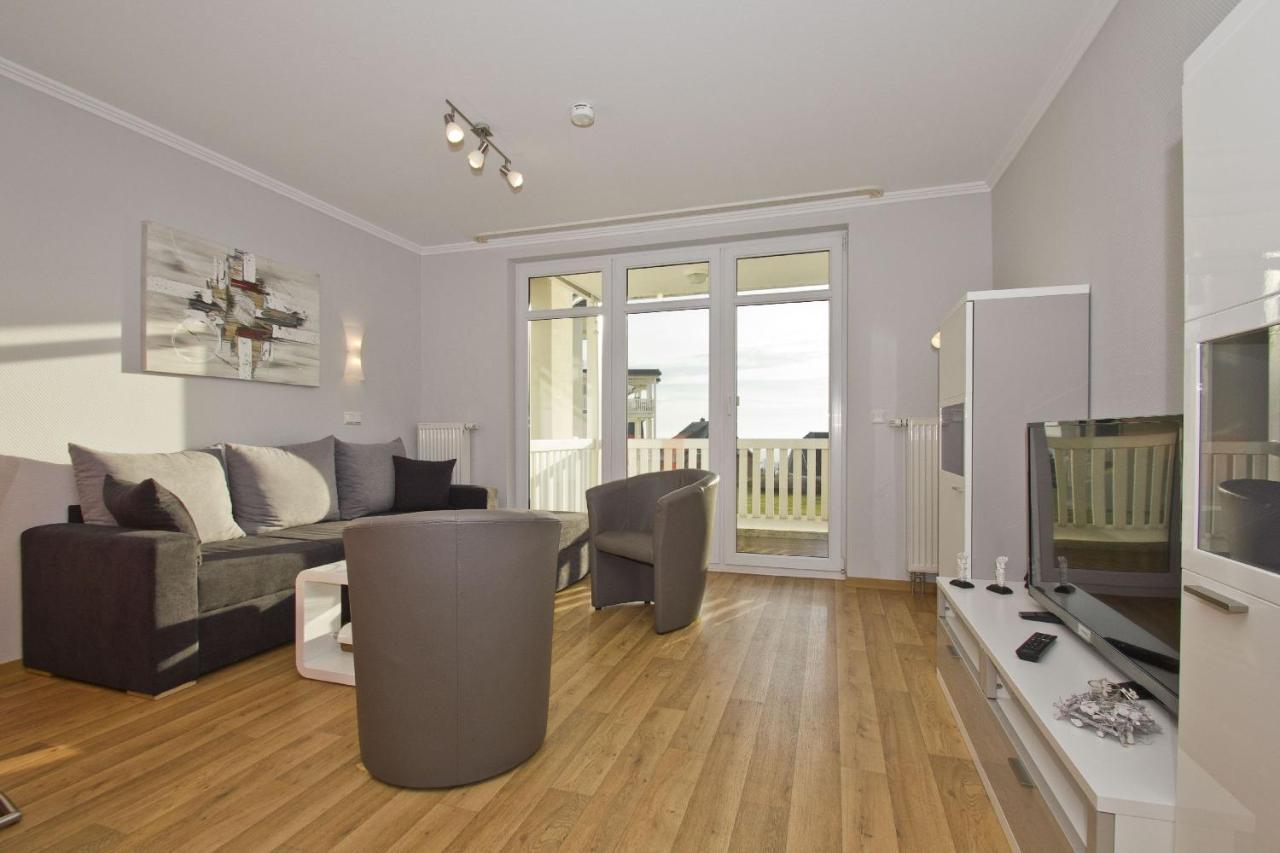 Mit Meerblick Und Balkon, Gratis Nutzung Vom Ahoi Erlebnisbad Und Sauna In Sellin - Meeresblick Fewo 33 Goehren  Buitenkant foto